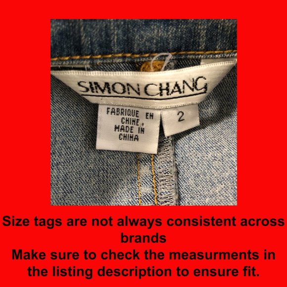 Simon Chang denim blazer - Picture 7 of 10